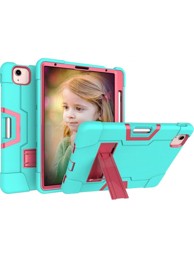 NIKCORP Oklopna maska za iPad Air 4/5/iPad Pro 11" sa stalkom i držačem za olovku silikonska zaštitna futrola, mint